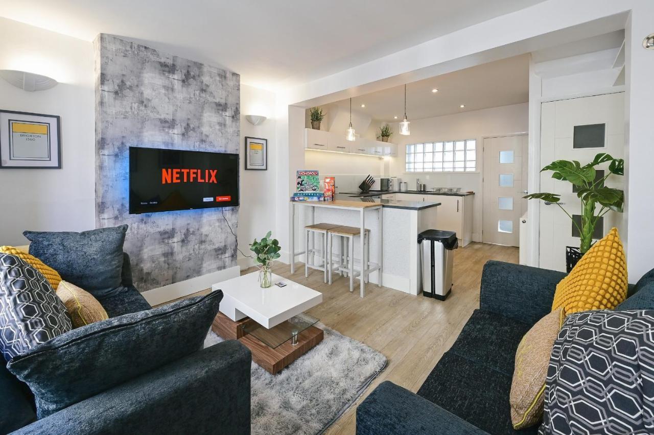 The Monopoly Breeze House - Your Dream Getaway With Wet Room In The Heart Of Hove Exteriér fotografie